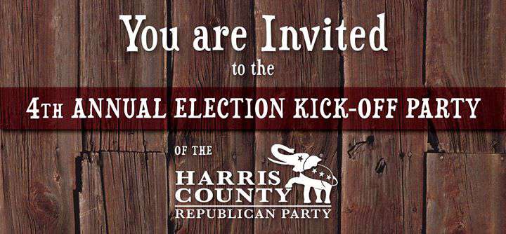 OCT 14 – 4th Annual HCRP Election Kickoff Party